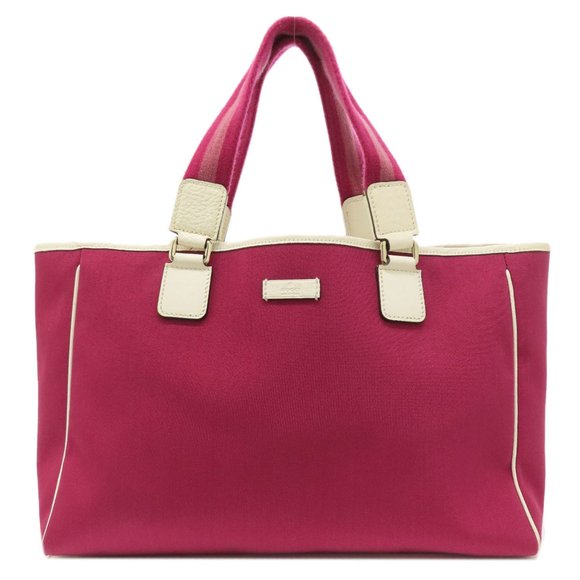 GUCCI 264216 Outlet Tote Bag Nylon Canvas Women's - Picture 1 of 10